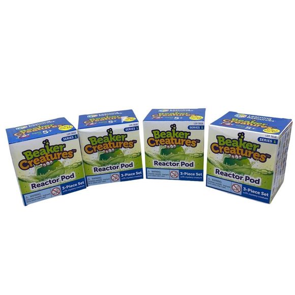 Learning Resources LER3818 Beaker Creatures Reactor Pod - 4 Pack - Picture 2 of 5
